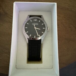 Coach Women’s Watch with Black Strap